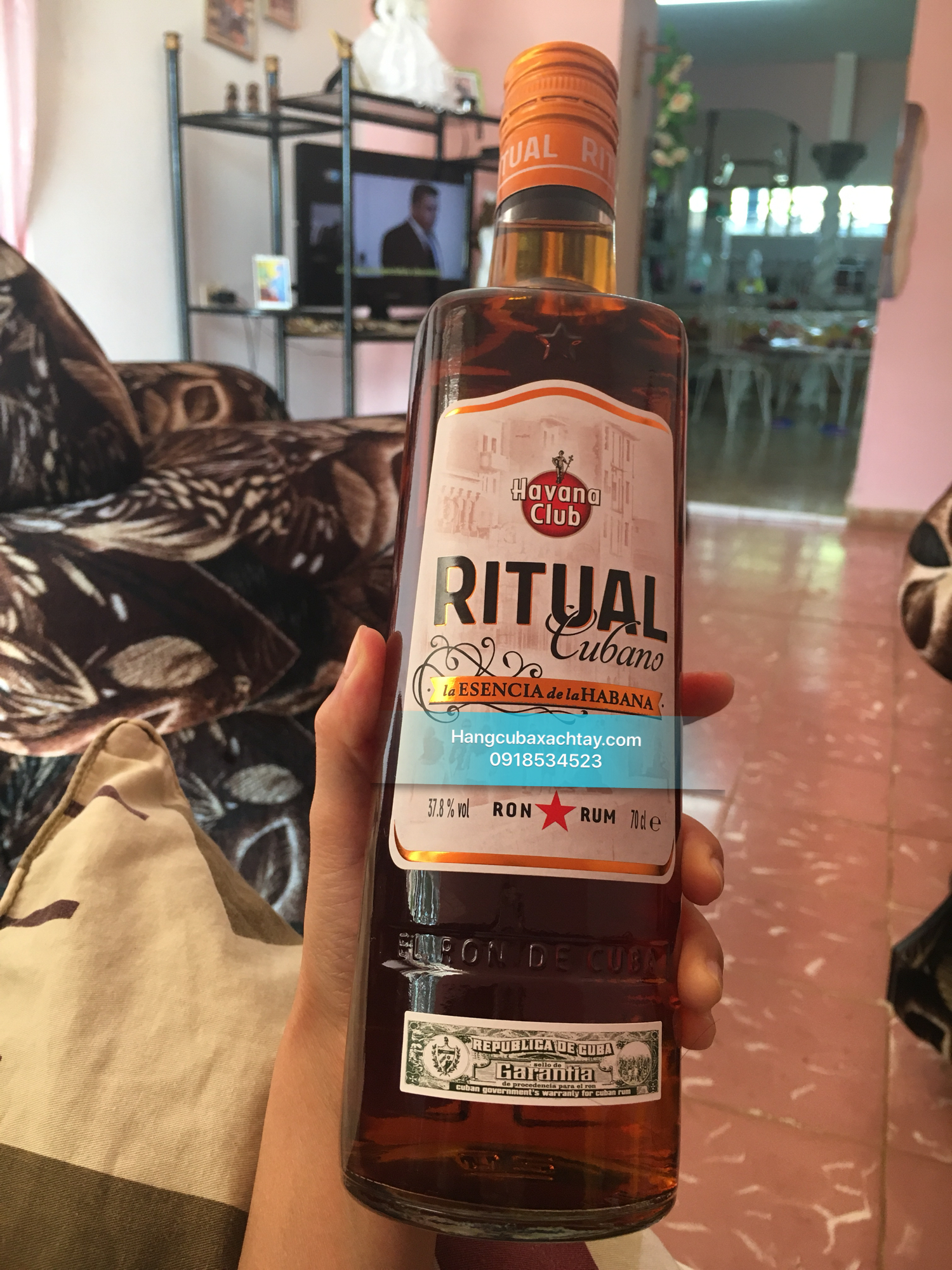 Rượu rum cuba ritual